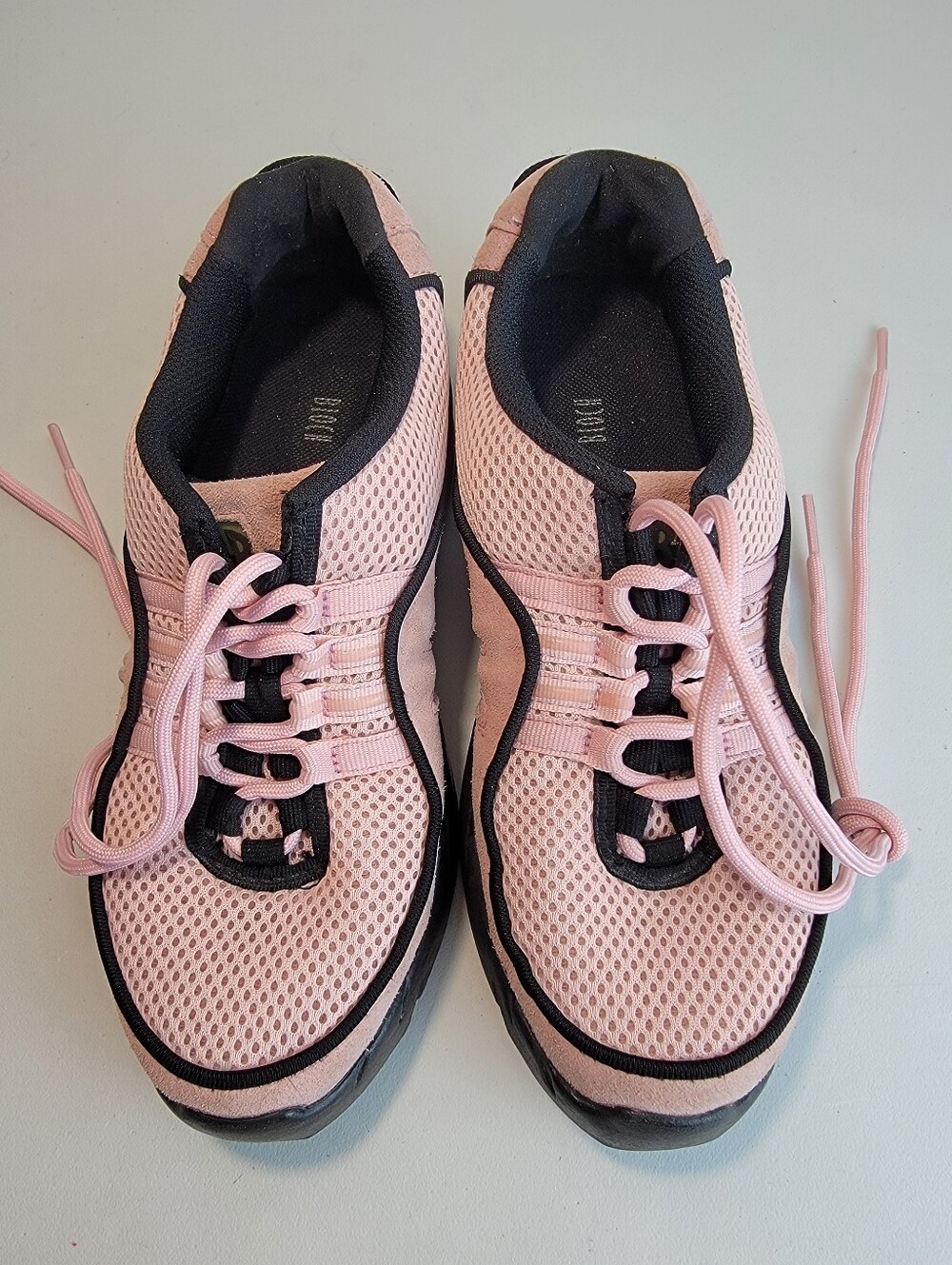Bloch Adult Boost Mesh Split Sole Dance Sneakers Pink Women's Tag Sz. 8 - READ - Picture 3 of 15